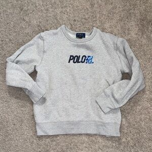 Polo by Ralph Lauren Light Gray Crewneck Sweater